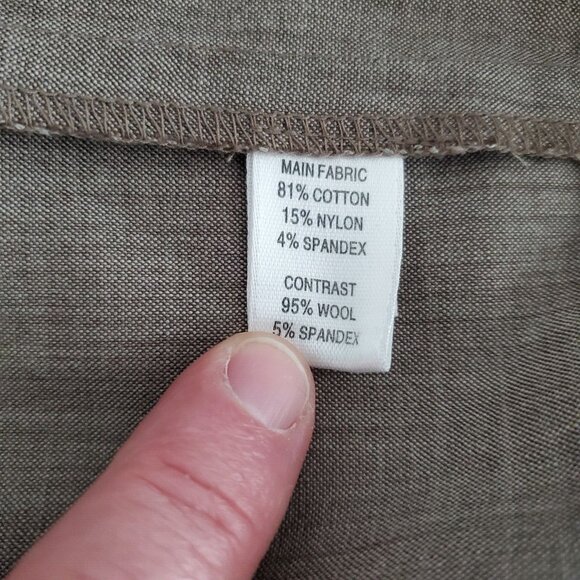 St. John Womens Safari Dress Size 4 Drawstring Sleeveless Pockets Classy Neutral - Picture 10 of 15